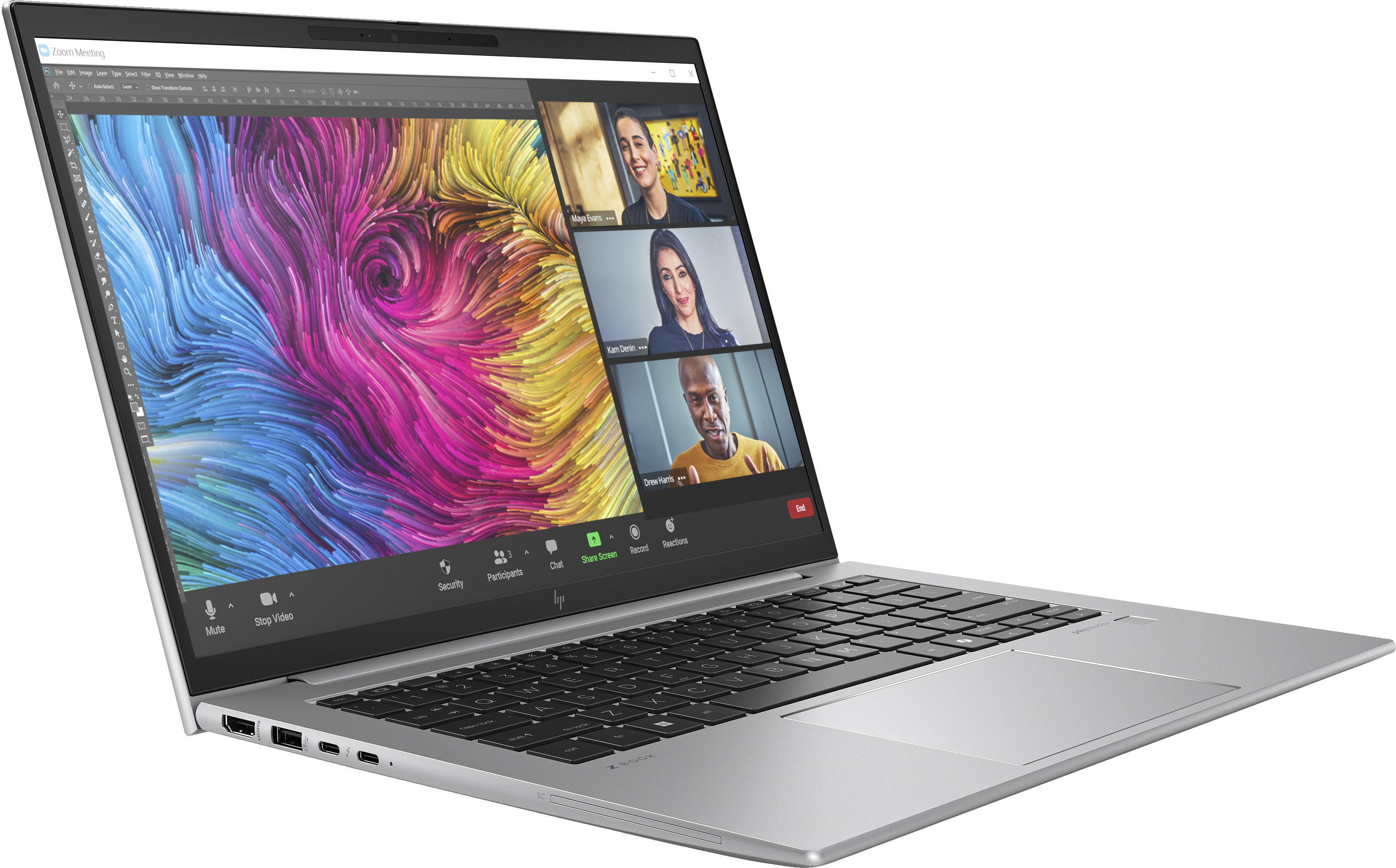 HP ZBook Firefly 14 G11 Mobile Workstation, 14"WUXGA, Ultra 7 155H, 32GB, 1TB SSD, RTX A500, W11P