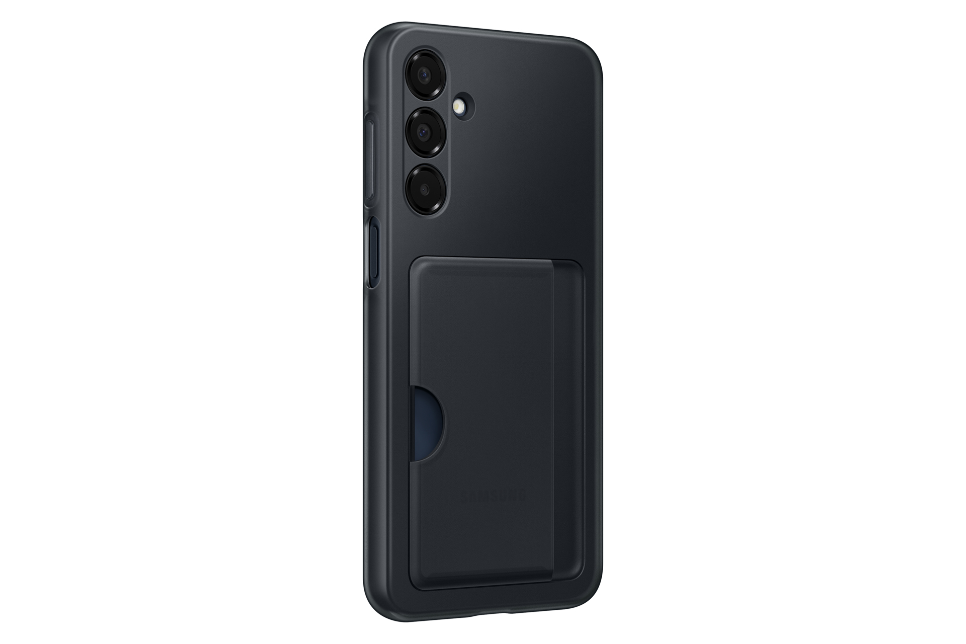 Samsung Galaxy A16 5G Card Slot Case Black, Cover, Samsung, Galaxy A16 5G, 17 cm (6.7"), Schwarz