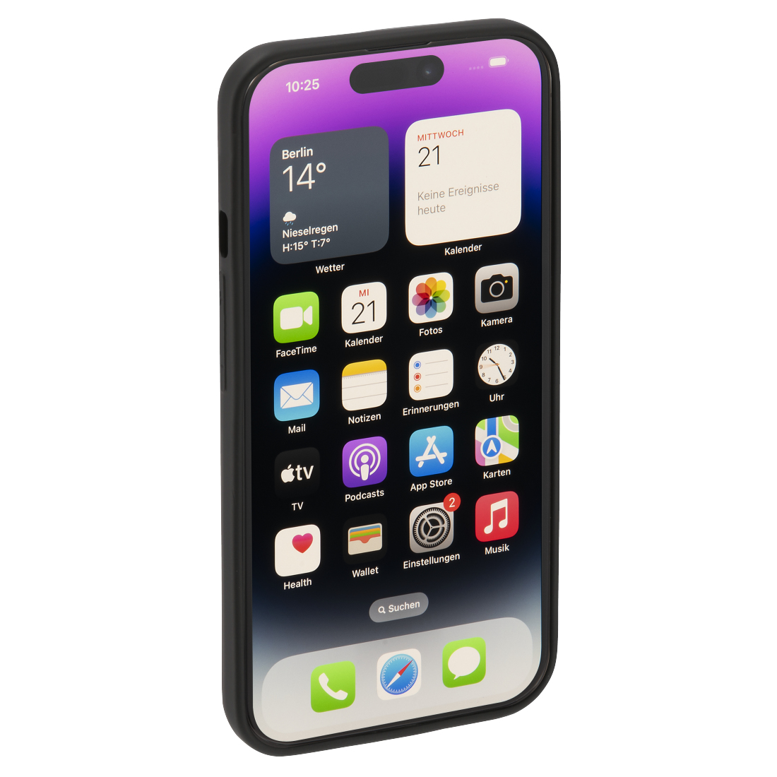 Hama 00215525, Cover, Apple, iPhone 14 Pro, 15,5 cm (6.1 Zoll), Schwarz