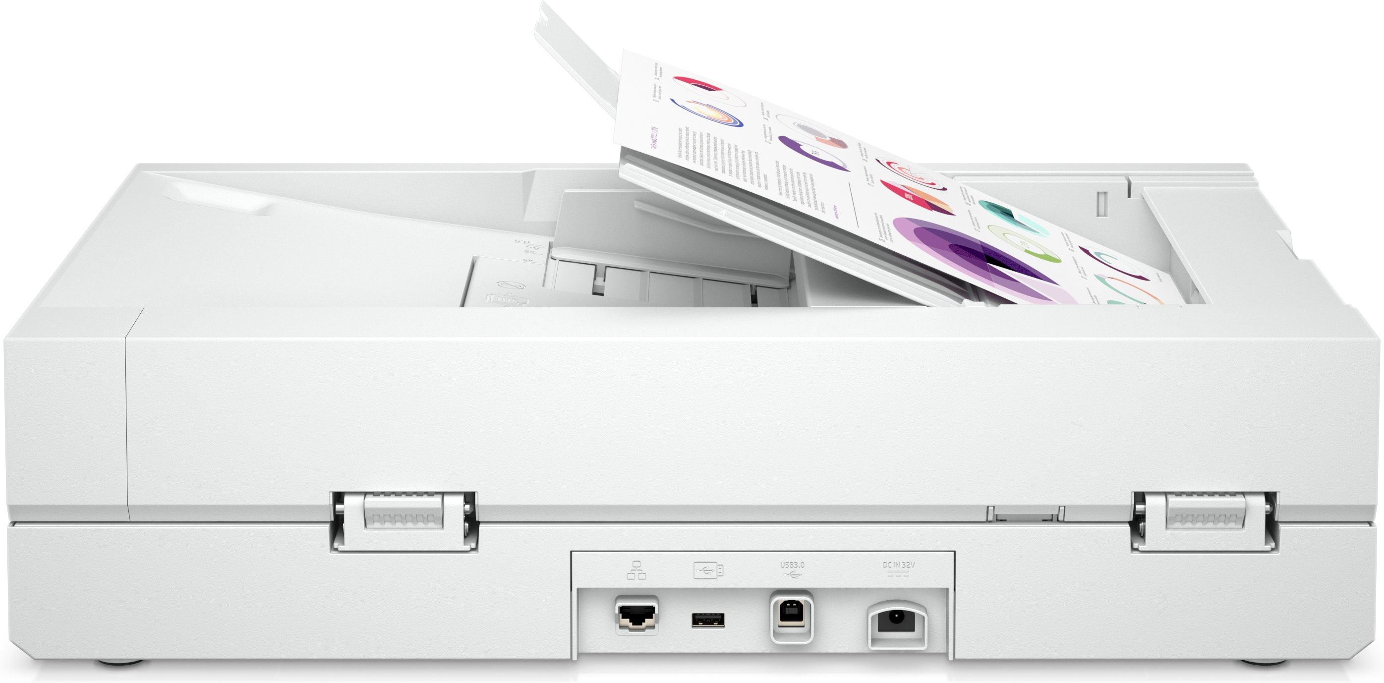 HP ScanJet Enterprise Flow N6600 fnw1 - Dokumentenscanner - Kontaktbildsensor (CIS)