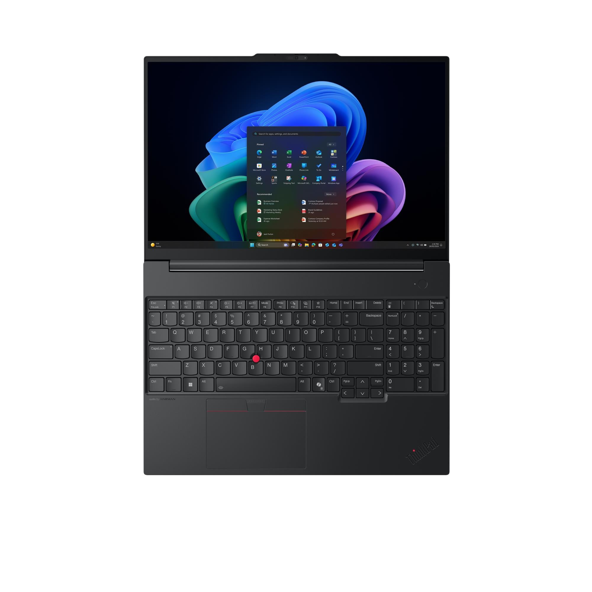 Lenovo ThinkPad E16 Gen 4 (Intel), 16" WUXGA, Core Ultra 7 355, 32GB RAM, 1TB SSD, Win11 Pro