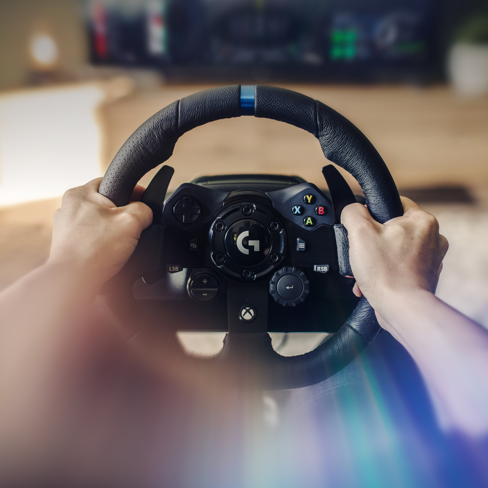 Logitech G923 - Lenkrad- und Pedale-Set - kabelgebunden