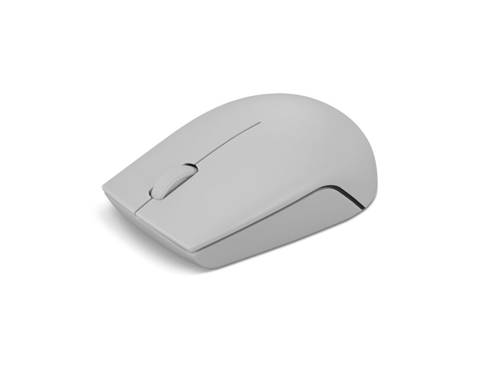 Lenovo 300 Wireless Compact - Maus - mit Batterie - optisch - 3 Tasten - kabellos - 2.4 GHz - kabell