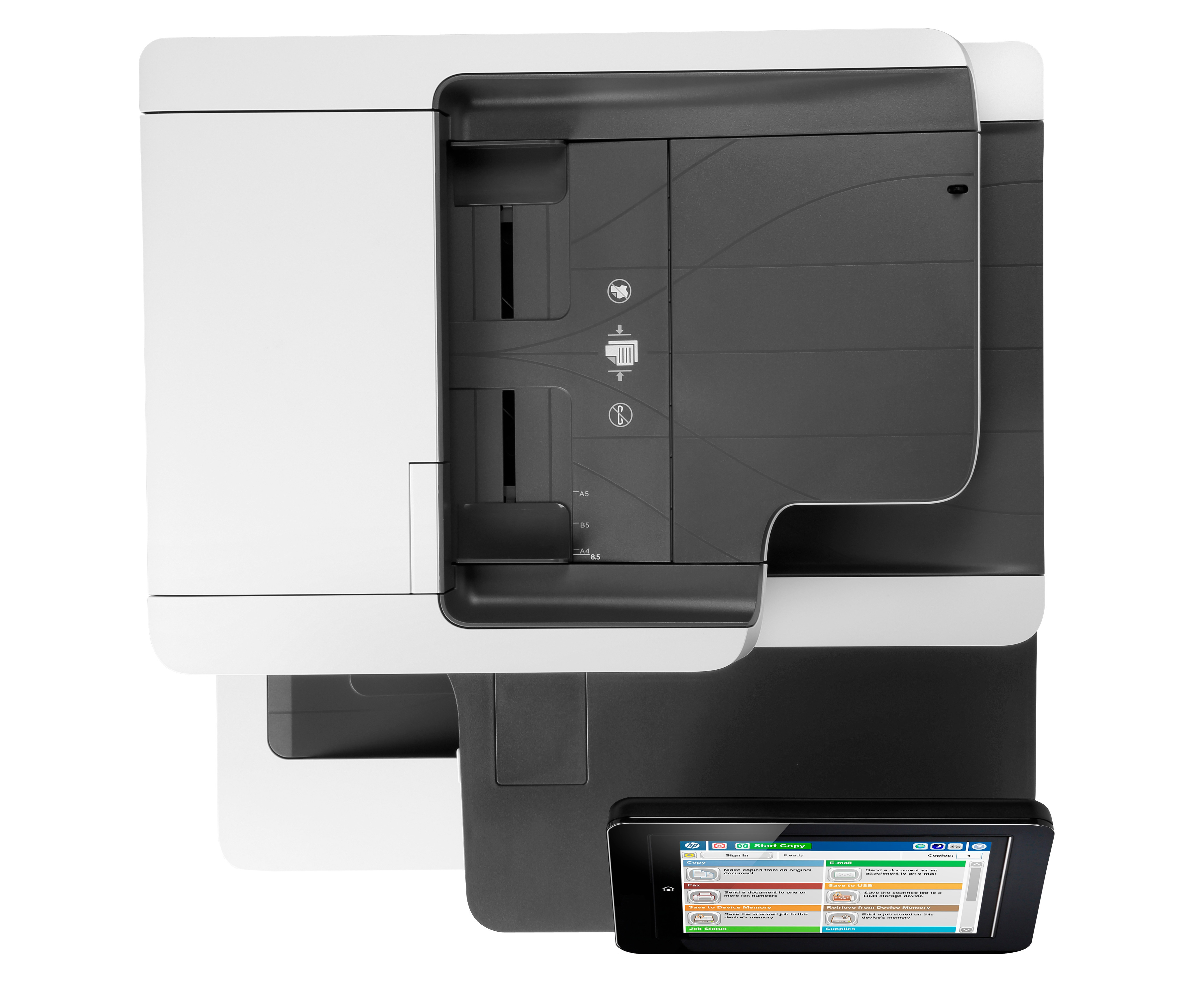 HP Color LaserJet Enterprise M577f MFP, Farbe, Drucker für Kleine &amp; mittelständische Unternehmen