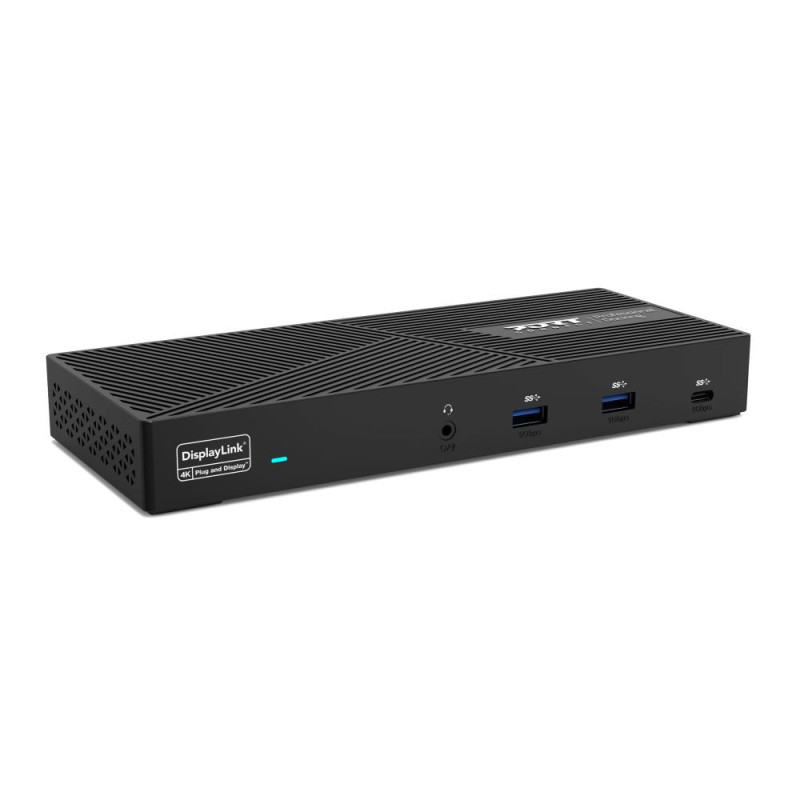 PORT Designs 901904WEU, Kabelgebunden, USB 3.2 Gen 1 (3.1 Gen 1) Type-C, Schwarz, DisplayPort, HDMI,