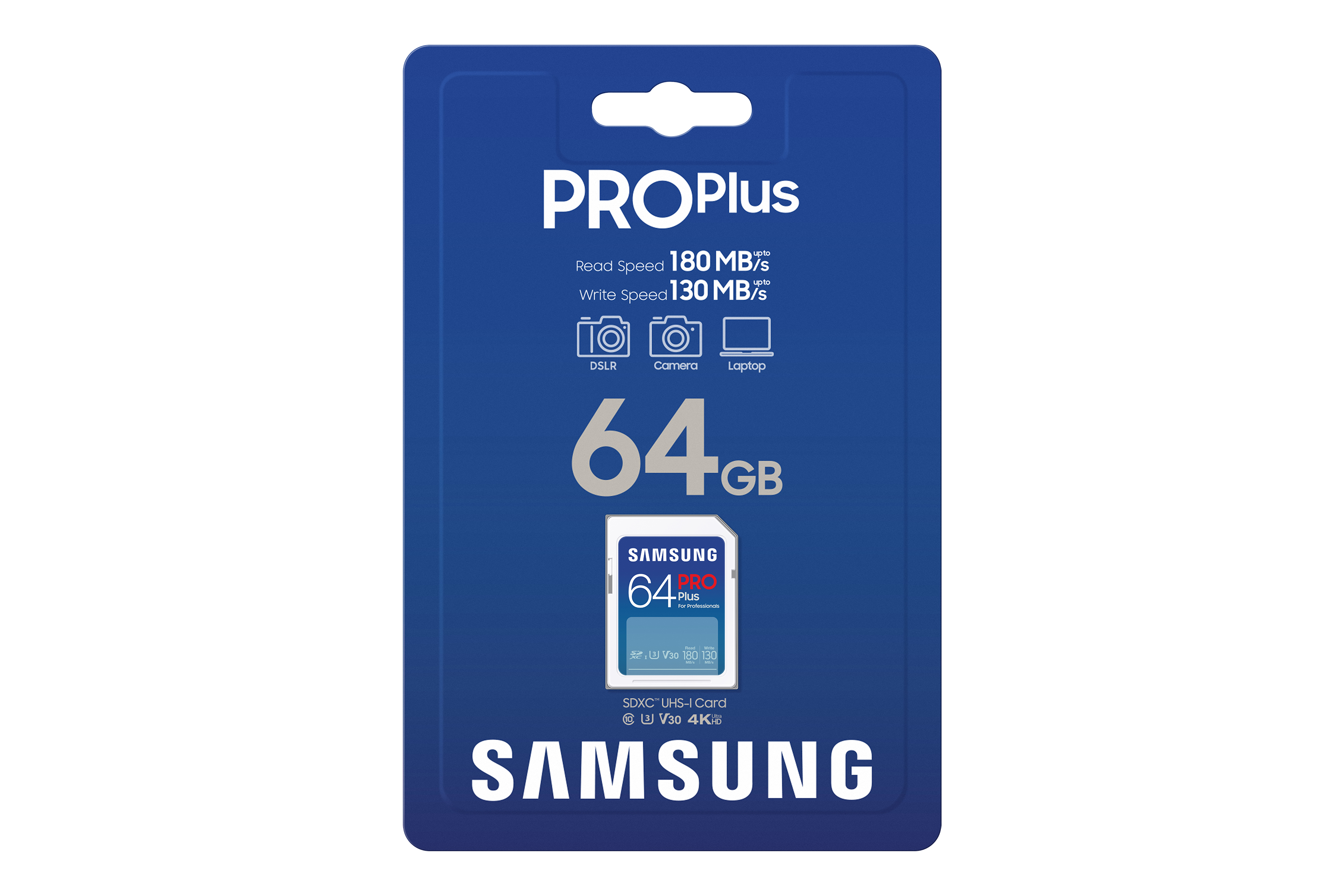 Samsung PRO Plus MB-SD64S - Flash-Speicherkarte