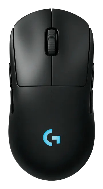 Logitech G PRO 2 LIGHTSPEED Mouse, Beidhändig, Optisch, RF Wireless, 32000 DPI, 1 ms, Schwarz