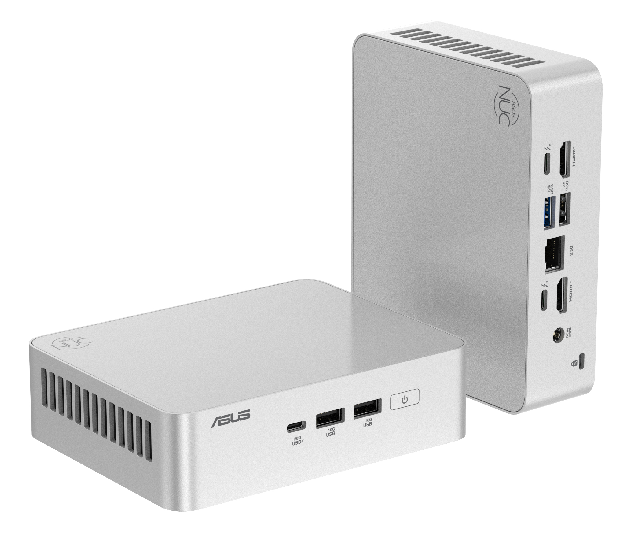ASUS NUC 15 Pro+ RNUC15CRSV700002, Core Ultra 7 265H, 2x DDR5 SO-DIMM, 2x PCIe, Wi-Fi 7