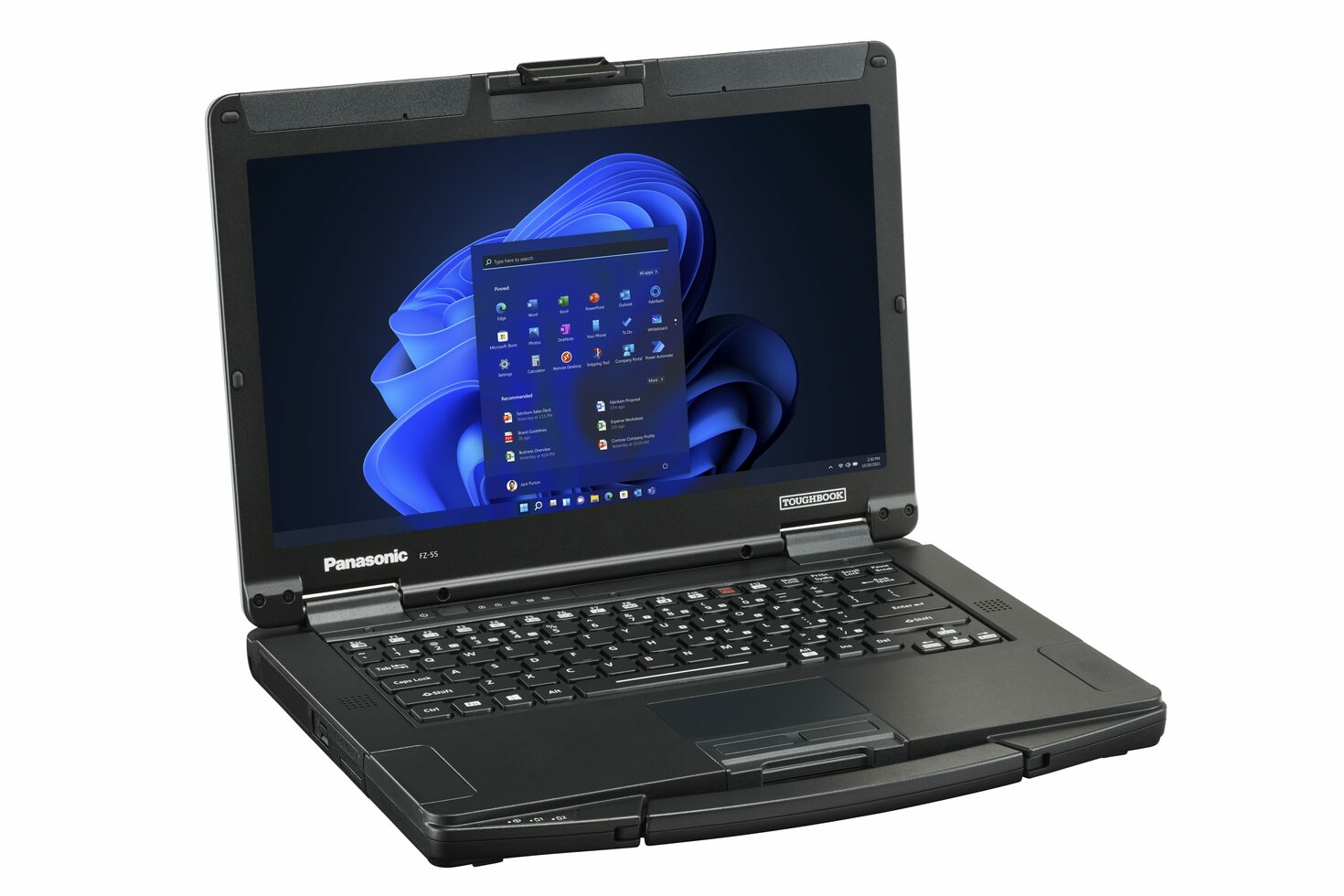 Panasonic Toughbook 55 mk3, rugged, 14" FHD Touch, Core i5-1345U vPro, 16GB, 512GB, Win11 Pro