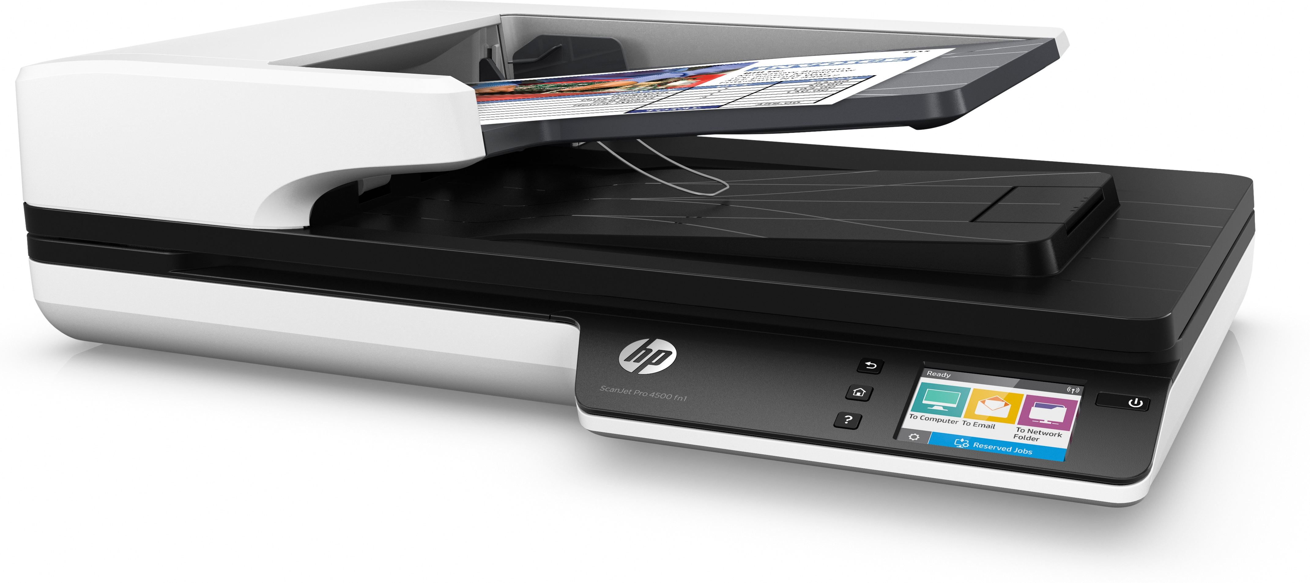 HP Scanjet Pro 4500 fn1 - Dokumentenscanner - CMOS / CIS - Duplex - A4/Letter - 1200 dpi x 1200 dpi