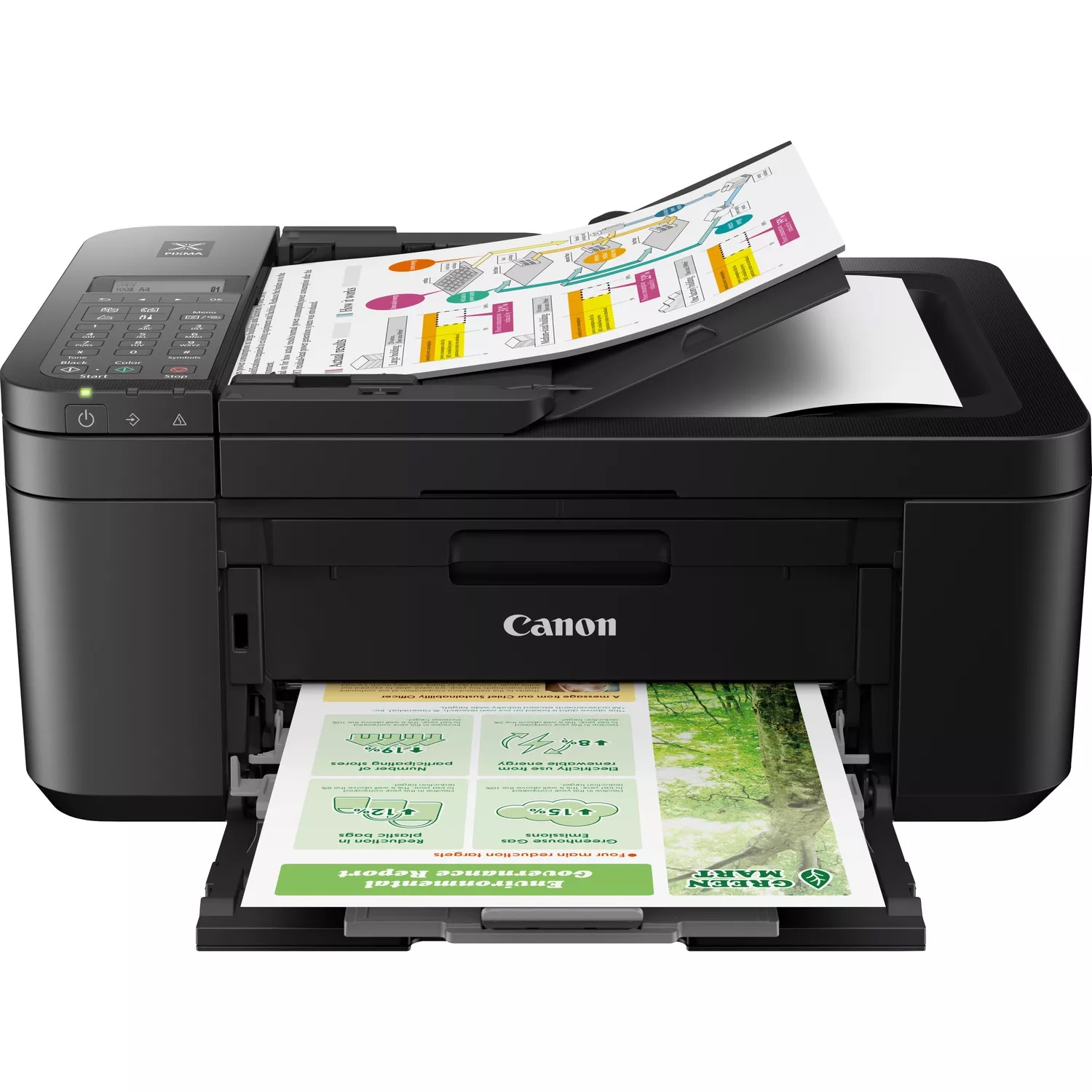 Canon PIXMA TR4750i - Multifunktionsdrucker - Farbe - Tintenstrahl - A4 (210 x 297 mm)