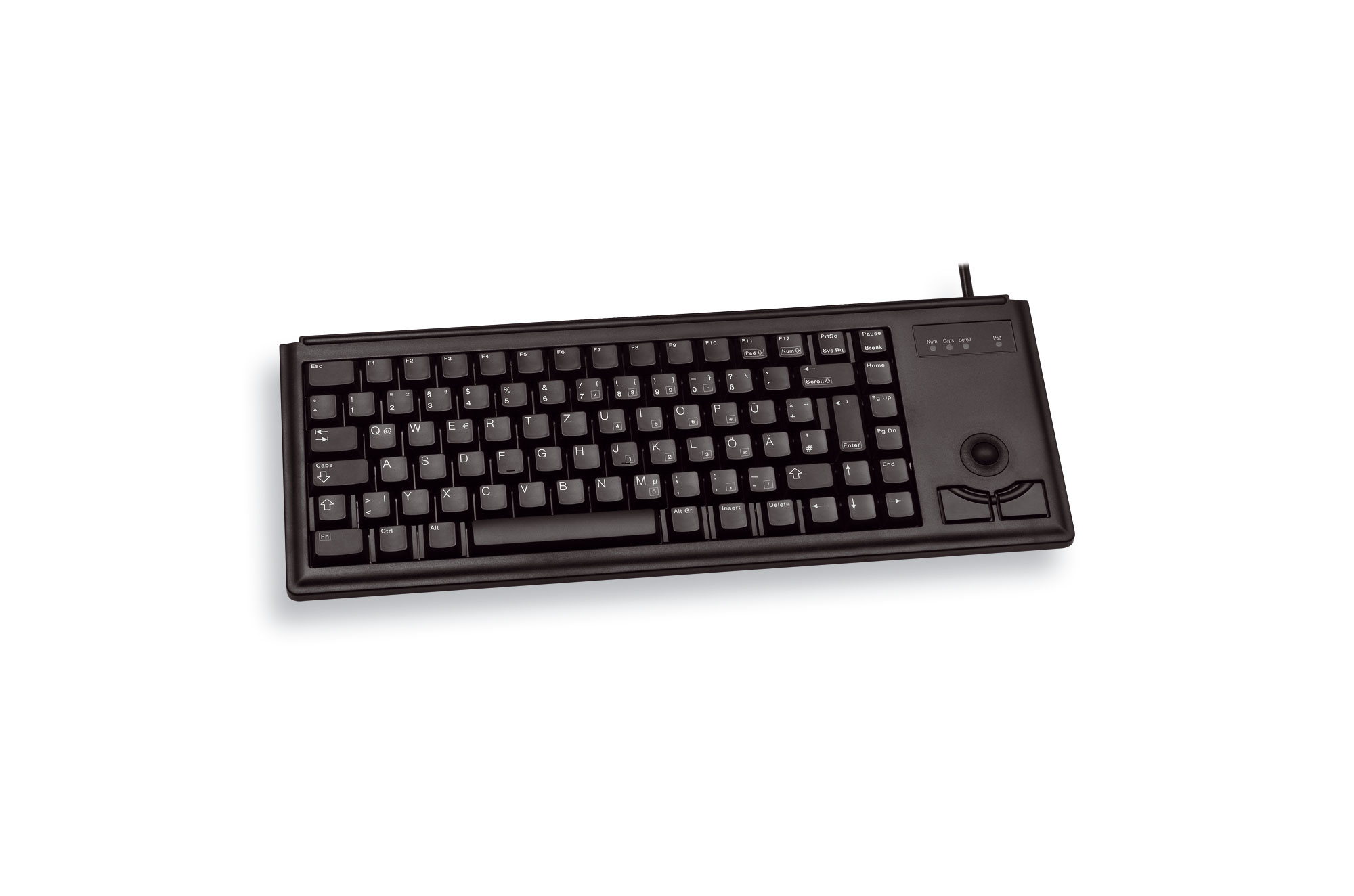 Cherry Slim Line G84-4420 - Tastatur - PS/2