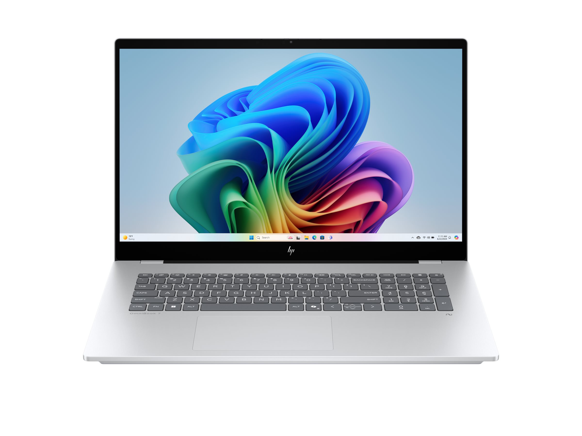 HP OmniBook 7 Next Gen AI Laptop 17-dc0074ng - Intel Core Ultra 7 258V / 2.2 GHz - Win 11 Pro - Inte