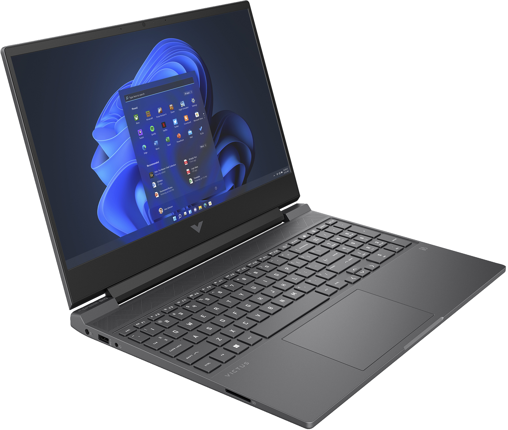 HP Victus Gaming 15-fa1657ng, Intel® Core? i5, 39,6 cm (15.6"), 1920 x 1080 Pixel, 16 GB, 512 GB, Wi
