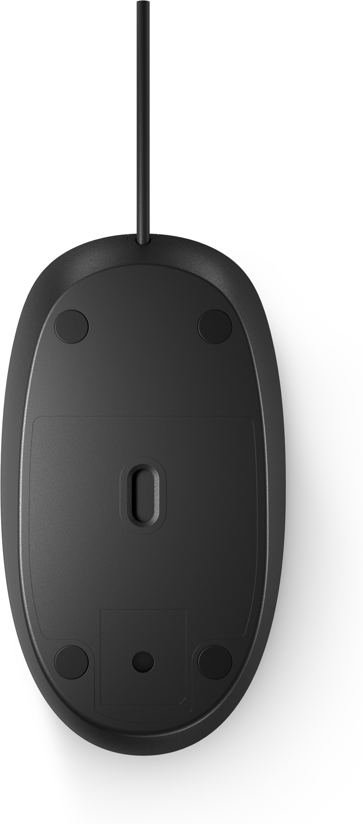 HP 125 - Maus - kabelgebunden - USB - Schwarz (Packung mit 120)