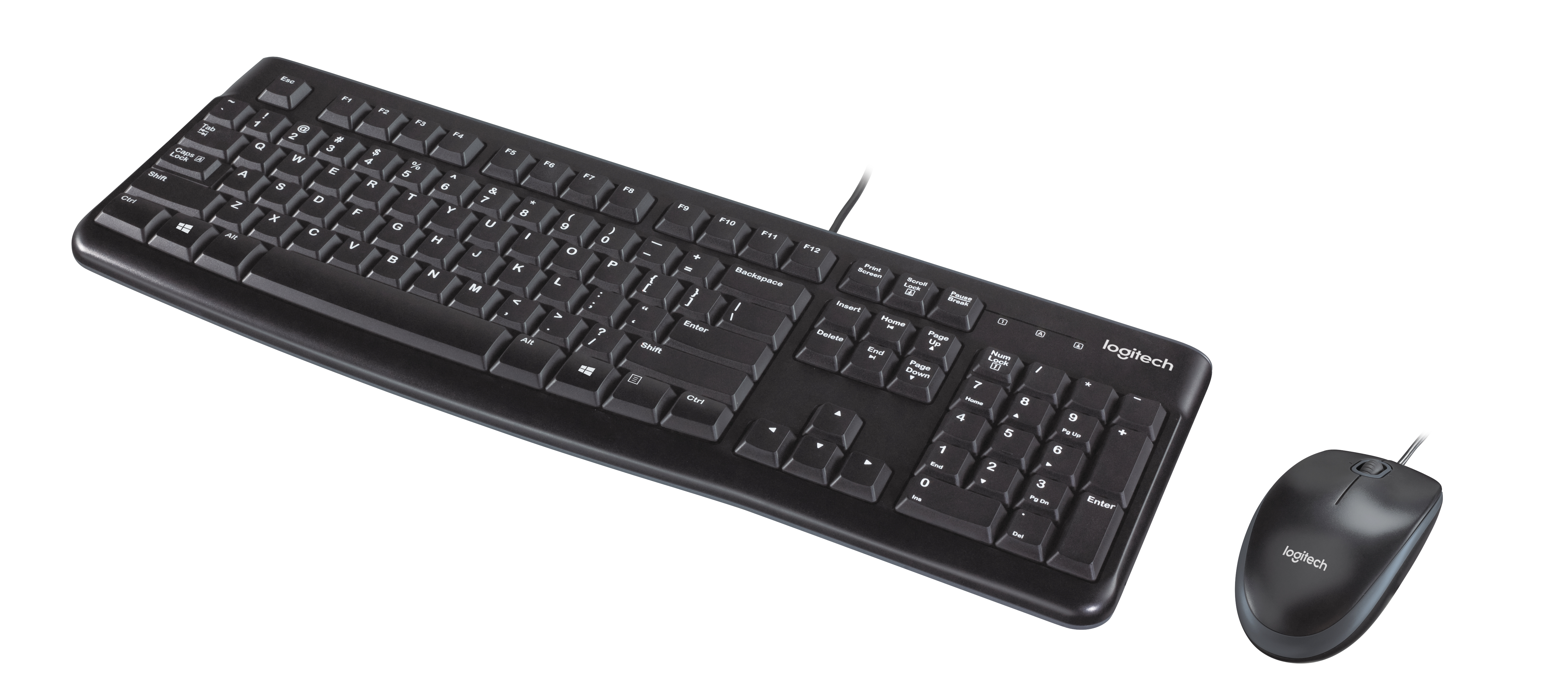 Logitech Desktop MK120 - Tastatur-und-Maus-Set
