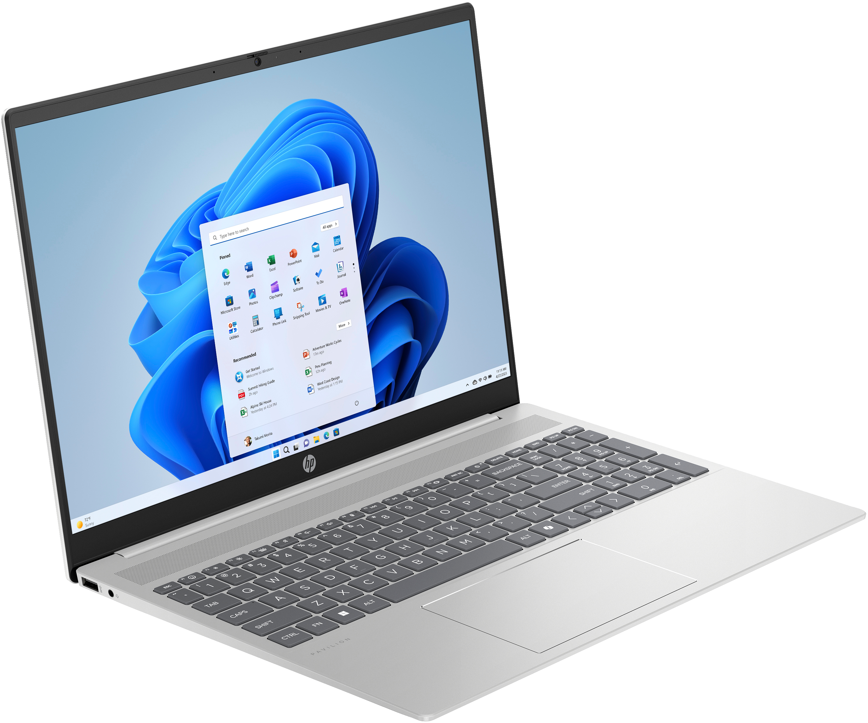HP Pavilion 16-af0555ng, Intel Core Ultra 5, 40,6 cm (16"), 2048 x 1280 Pixel, 16 GB, 1 TB, Windows 