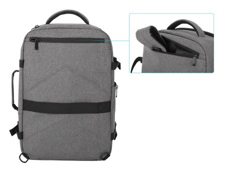 Manhattan Rome - Notebook-Rucksack - 43.9 cm (17.3")