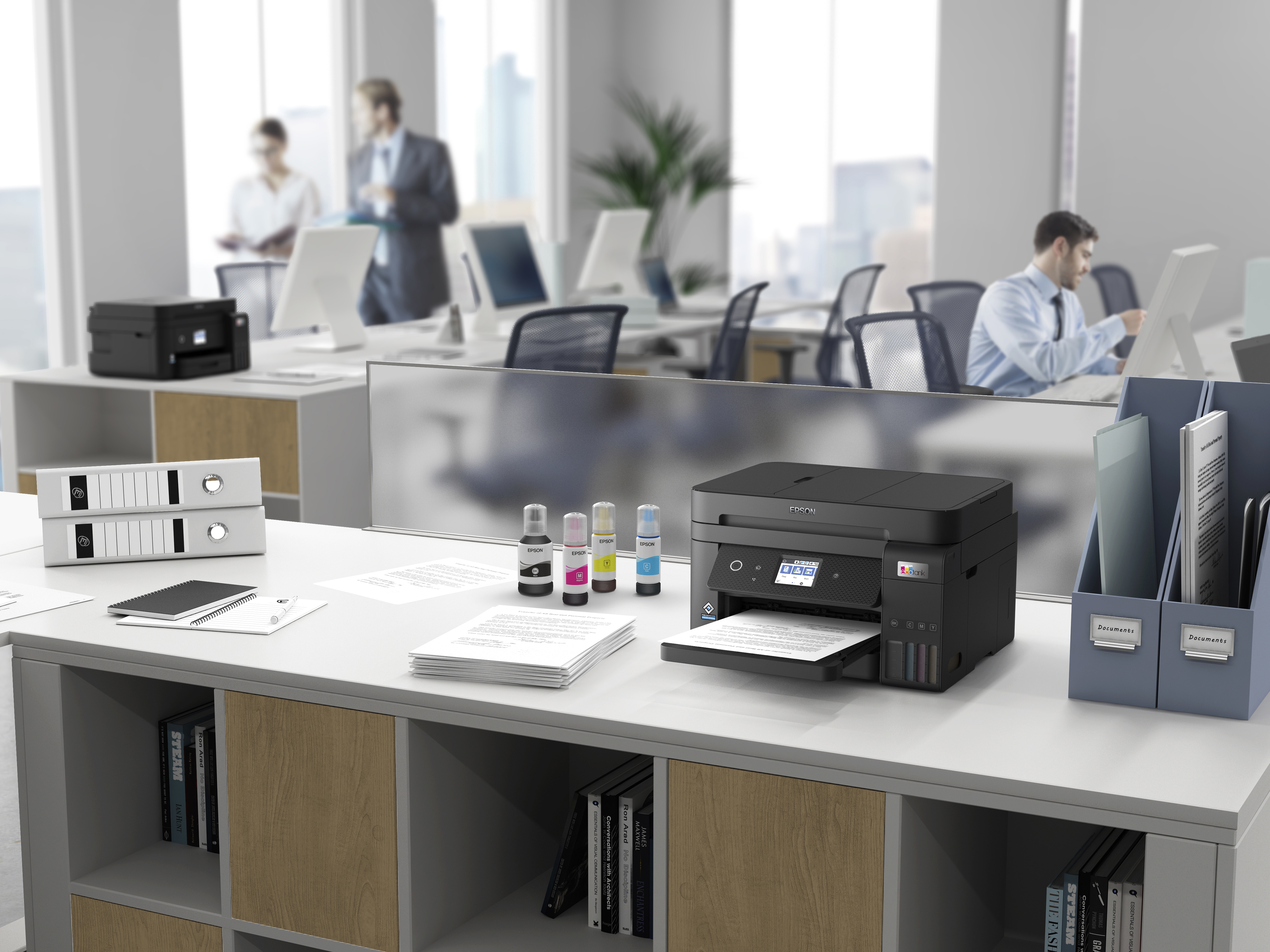 Epson EcoTank ET-4850 - Multifunktionsdrucker - Farbe - Tintenstrahl - wiederbefüllbar - A4 (Medien)