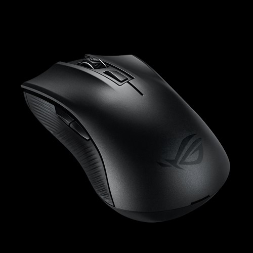 ASUS ROG Strix Carry - Maus - Für Rechtshänder - optisch - kabellos - 2.4 GHz, Bluetooth 5.0 LE - ka