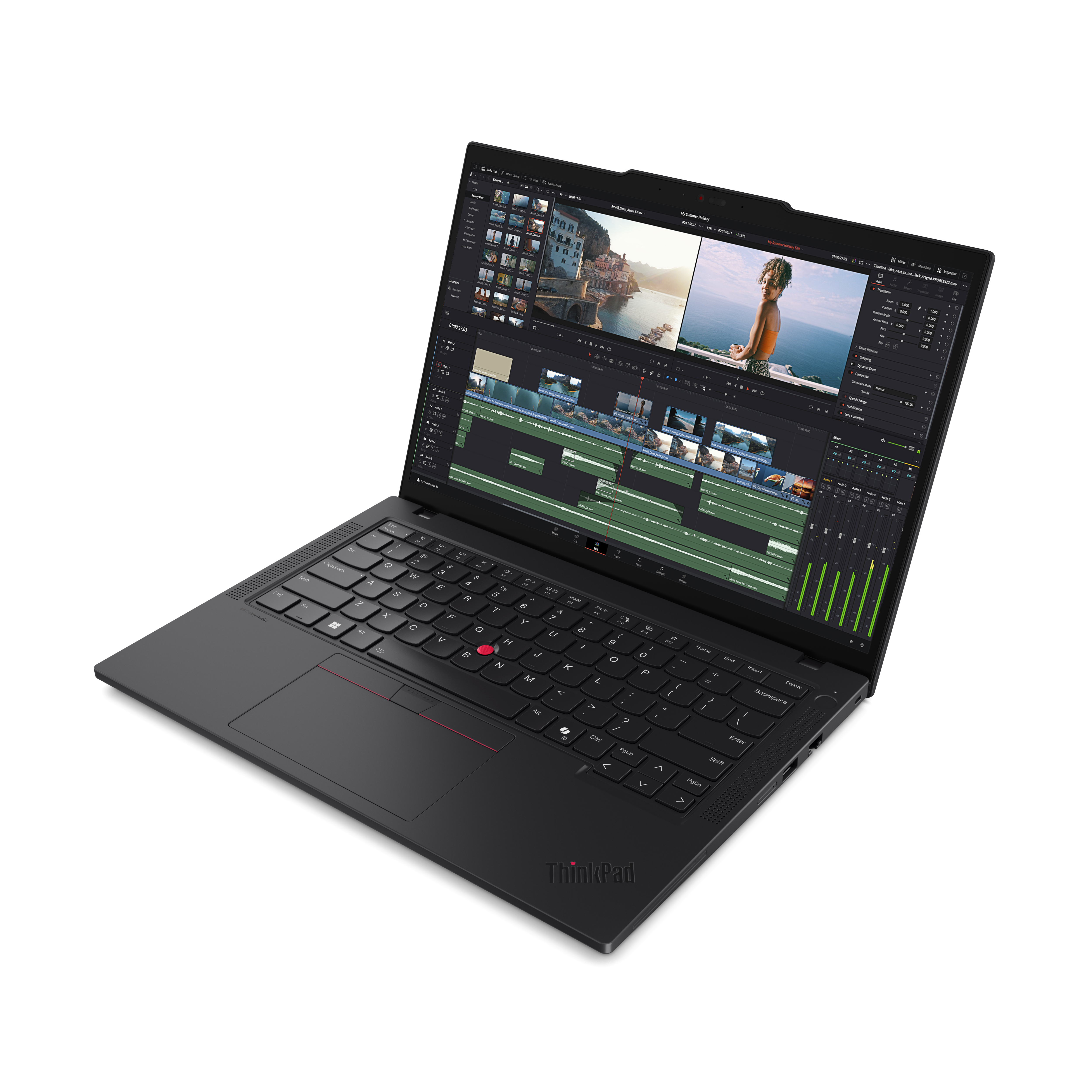 Lenovo ThinkPad P14s G5 - 14" WUXGA, Ryzen 7 PRO 8840HS, 16GB RAM, 512GB SSD, Win11 Pro