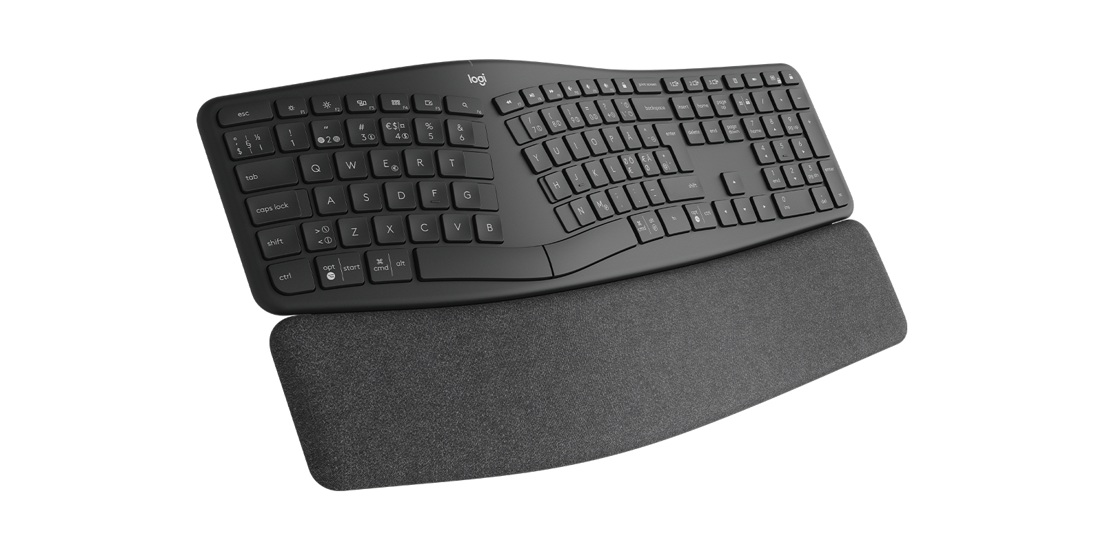 Logitech ERGO K860 - Tastatur - kabellos - 2.4