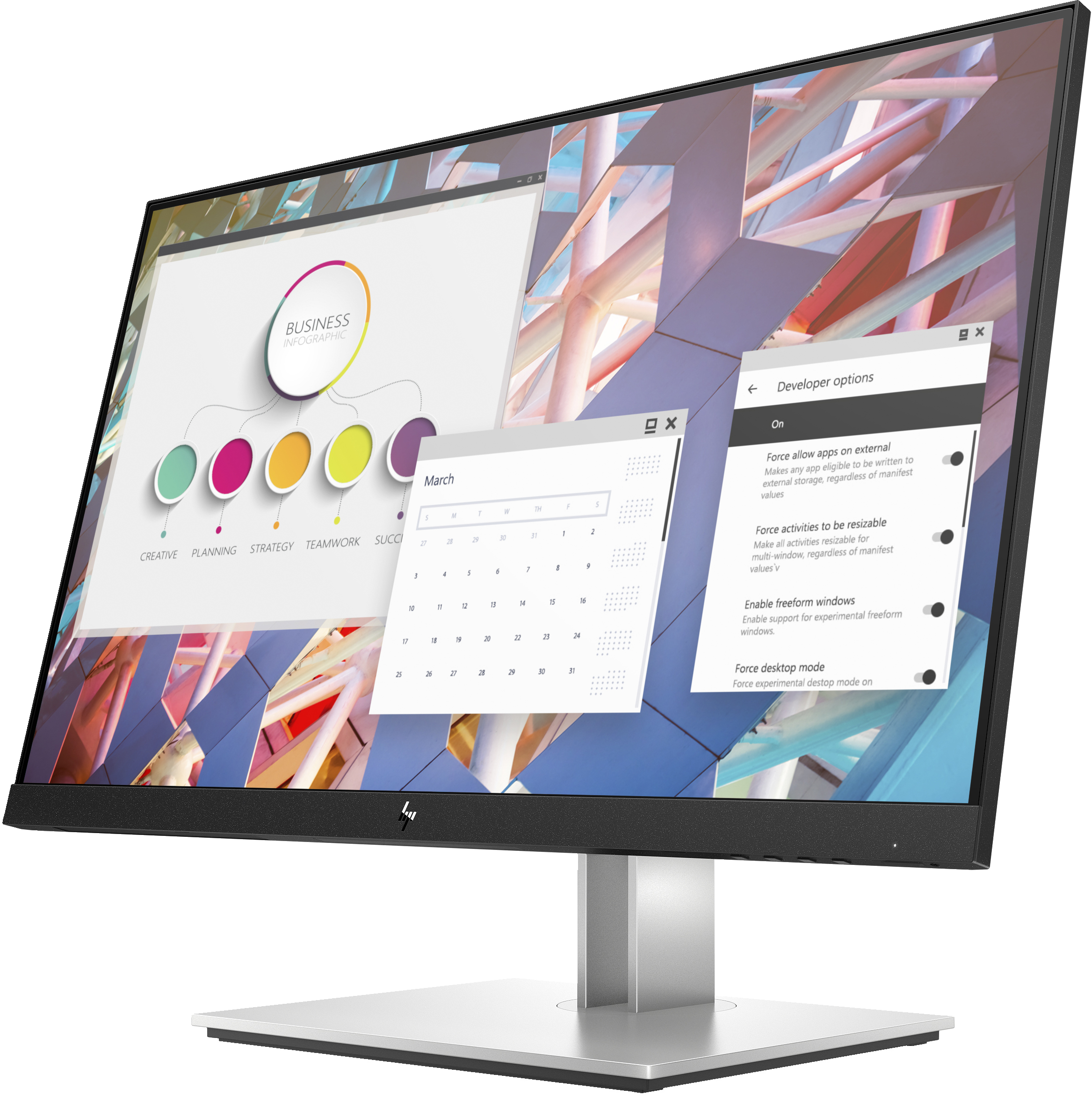 HP E24 G4 - E-Series - LED-Monitor - 60.5 cm (23.8")