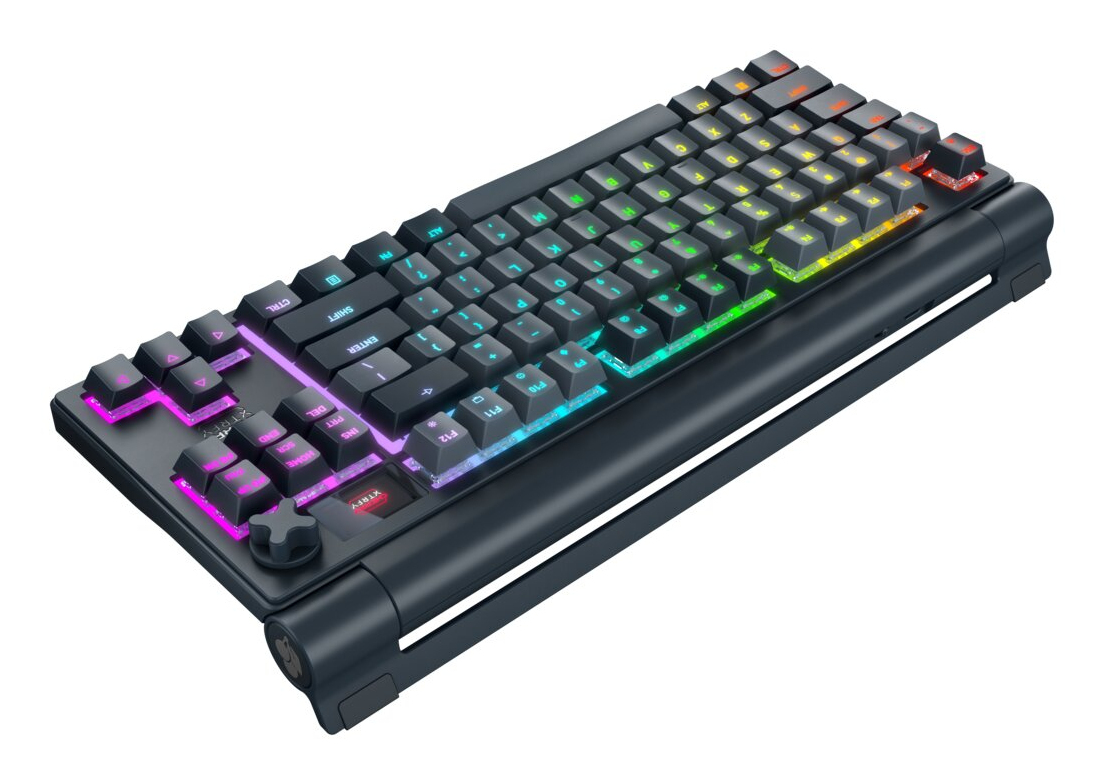 Cherry XTRFY MX 8.3 - Tastatur - 80% - TKL - mit Display