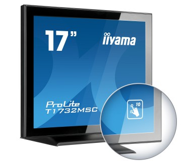 Iiyama ProLite T1732MSC-B1X - LED-Monitor - 43 cm (17")