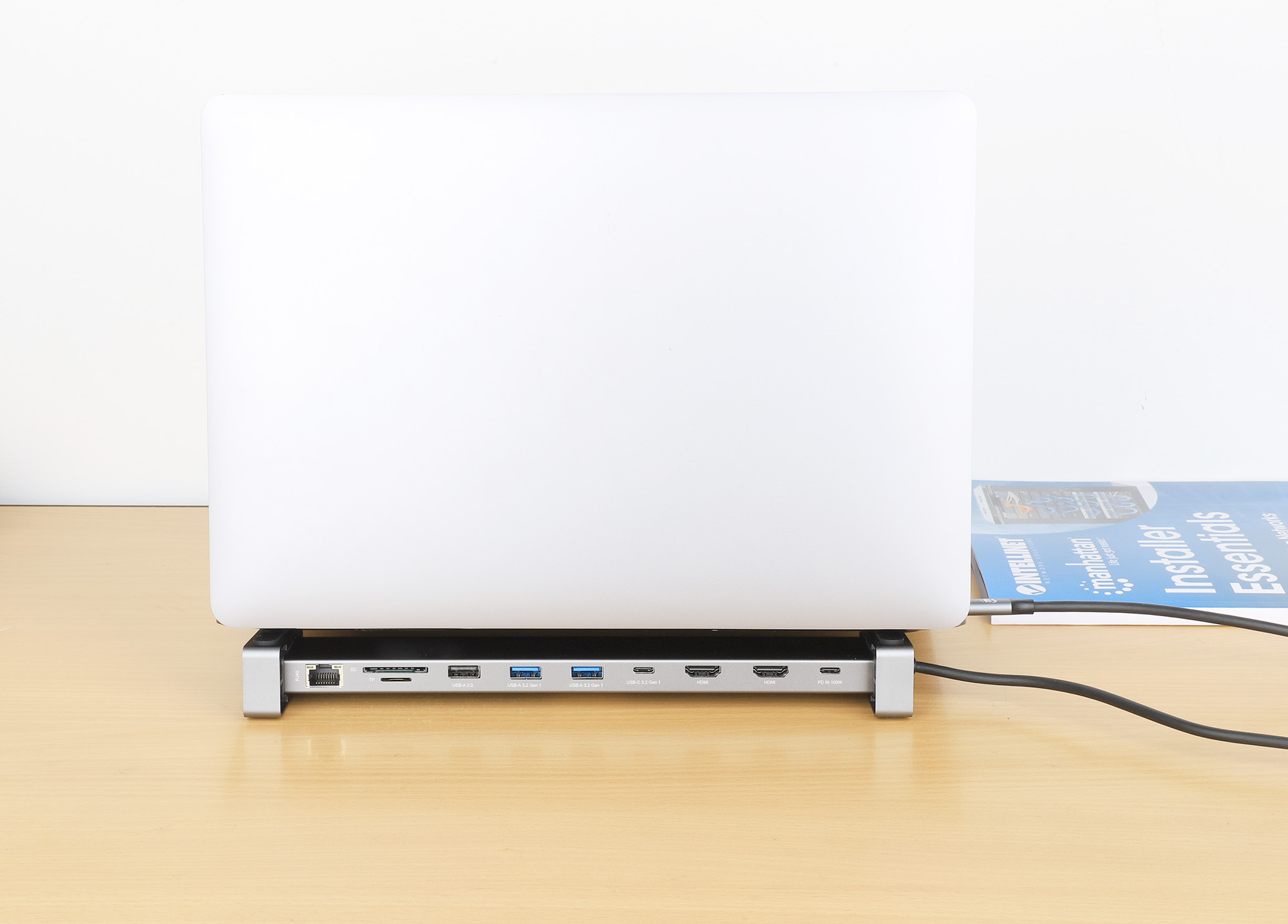 Manhattan 10-in-1 - Dockingstation - USB-C 3.2