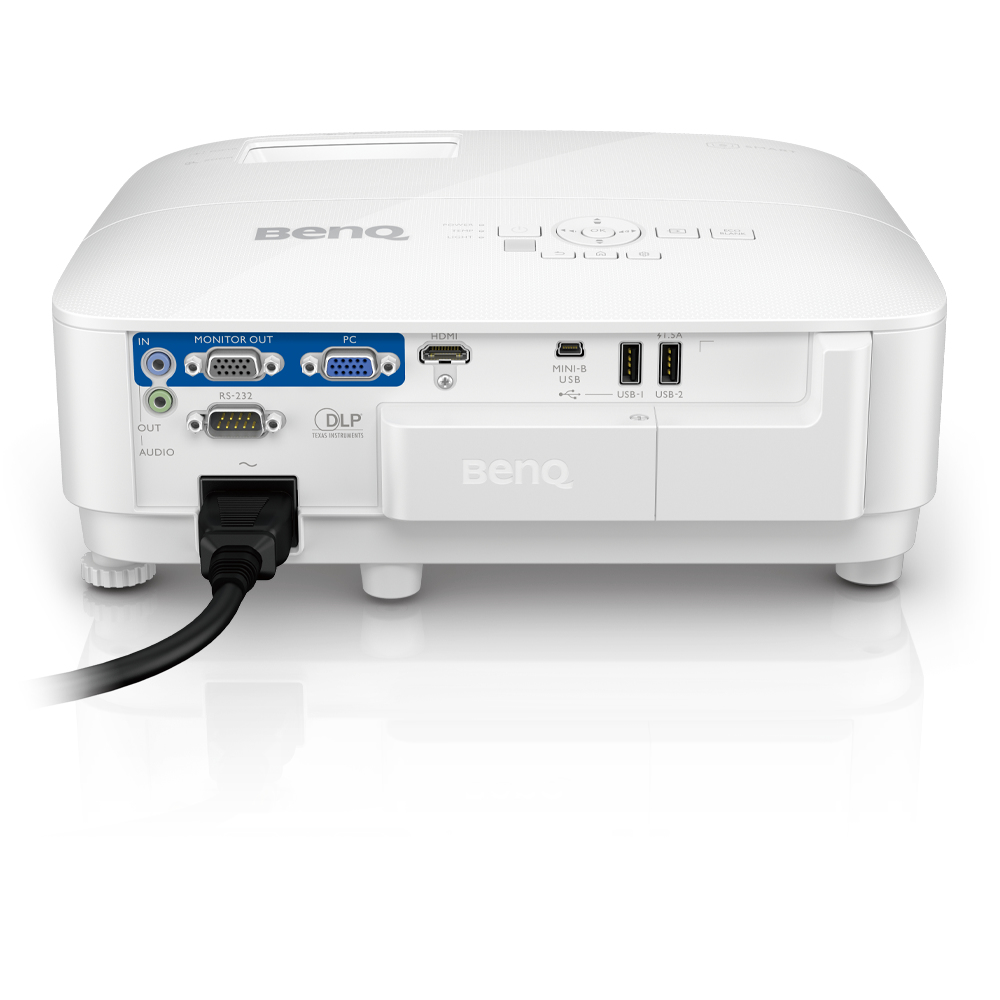 BenQ EW600, 3600 ANSI Lumen, DLP, WXGA (1280x800), 20000:1, 16:10, 1524 - 4572 mm (60 - 180")