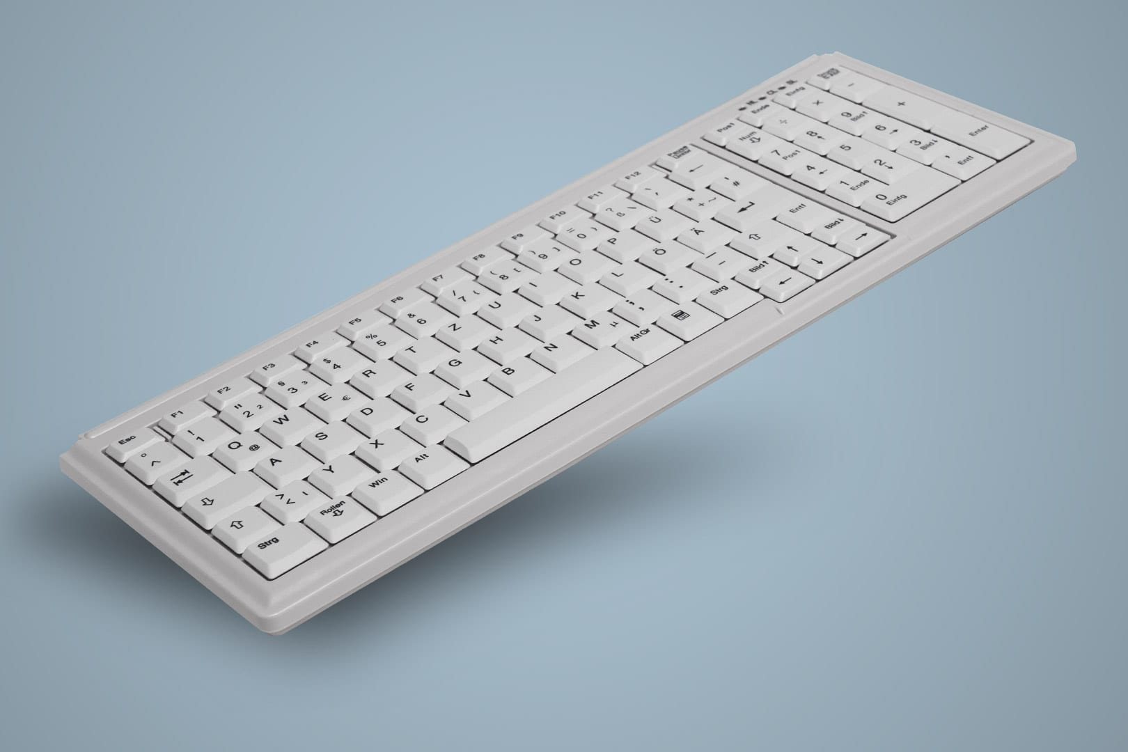 Active Key ??-7000, Kabelgebunden, PS/2, Scherenschalter, Weiß