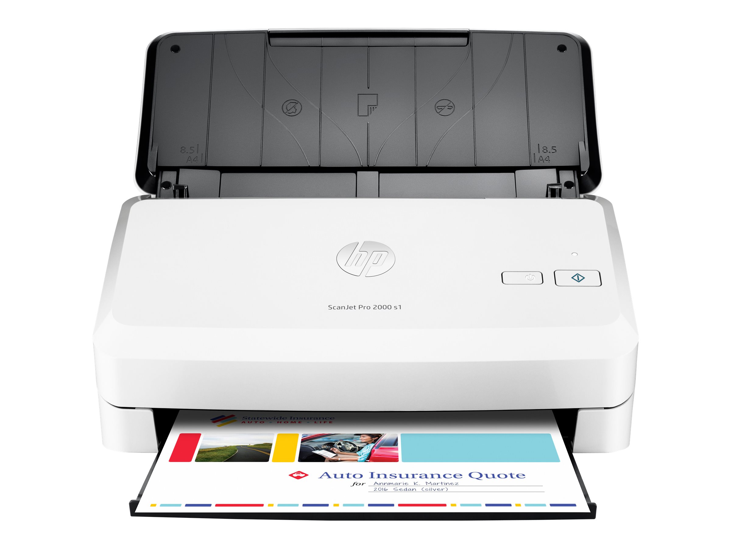 HP Scanjet Pro 2000 s1 - Dokumentenscanner - Duplex - 216 x 3100 mm - 600 dpi x 600 dpi - bis zu 24
