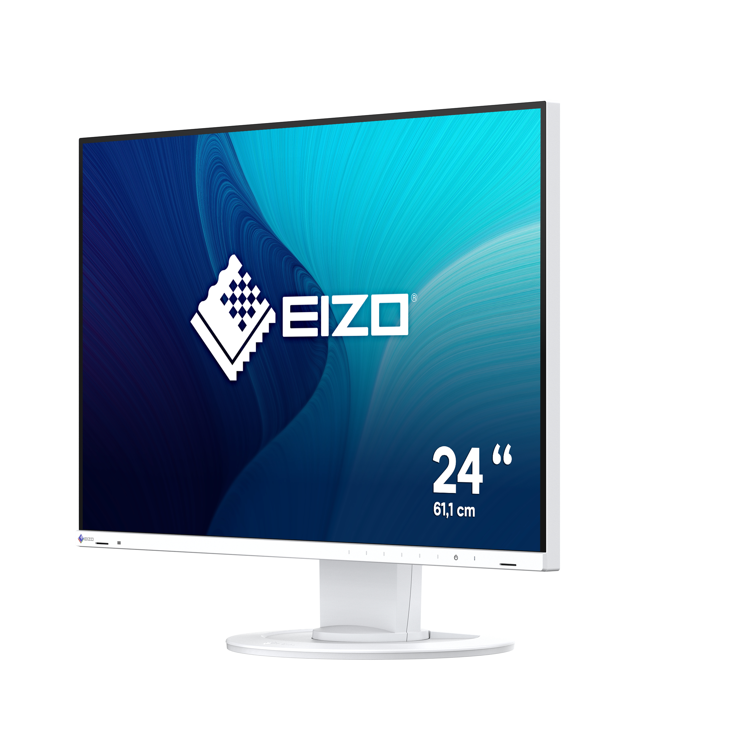 EIZO FlexScan EV2410R-WT Monitor 61.2 cm (24.1") WUXGA, IPS, 5ms, HDMI, DP, DVI, VGA, USB