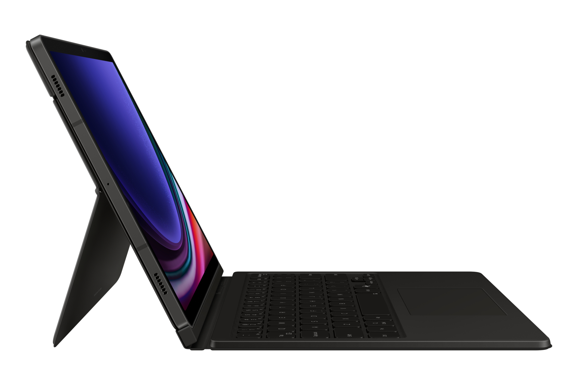 Samsung EF-DX725 - Tastatur und Foliohülle (Buch-Cover) - mit Touchpad