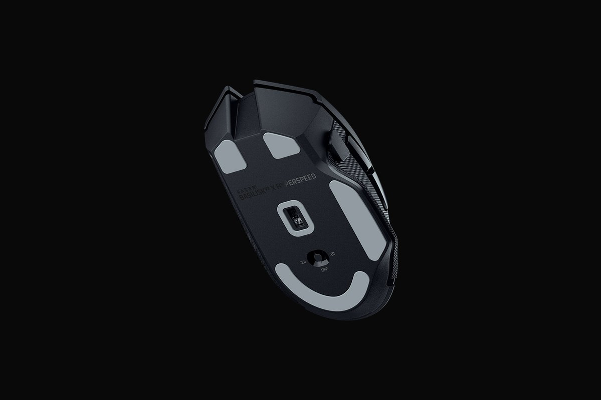 Razer Basilisk V3 X HyperSpeed, rechts, Optisch, Bluetooth, 18000 DPI, Schwarz