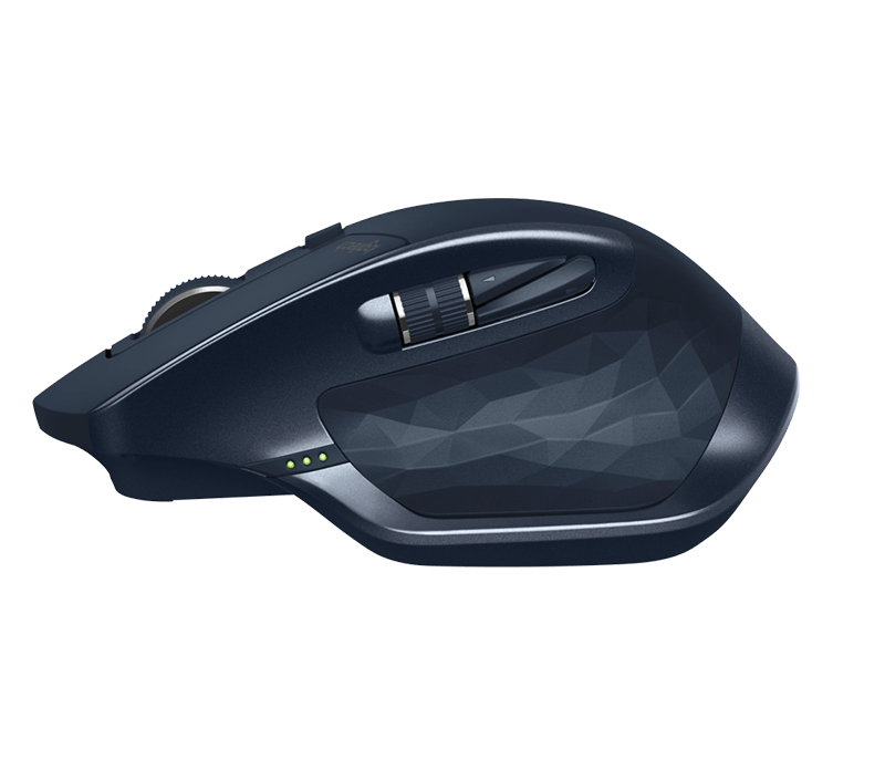 Logitech MX Master Wireless Mouse, rechts, Laser, RF Wireless + Bluetooth, 1000 DPI, Navy