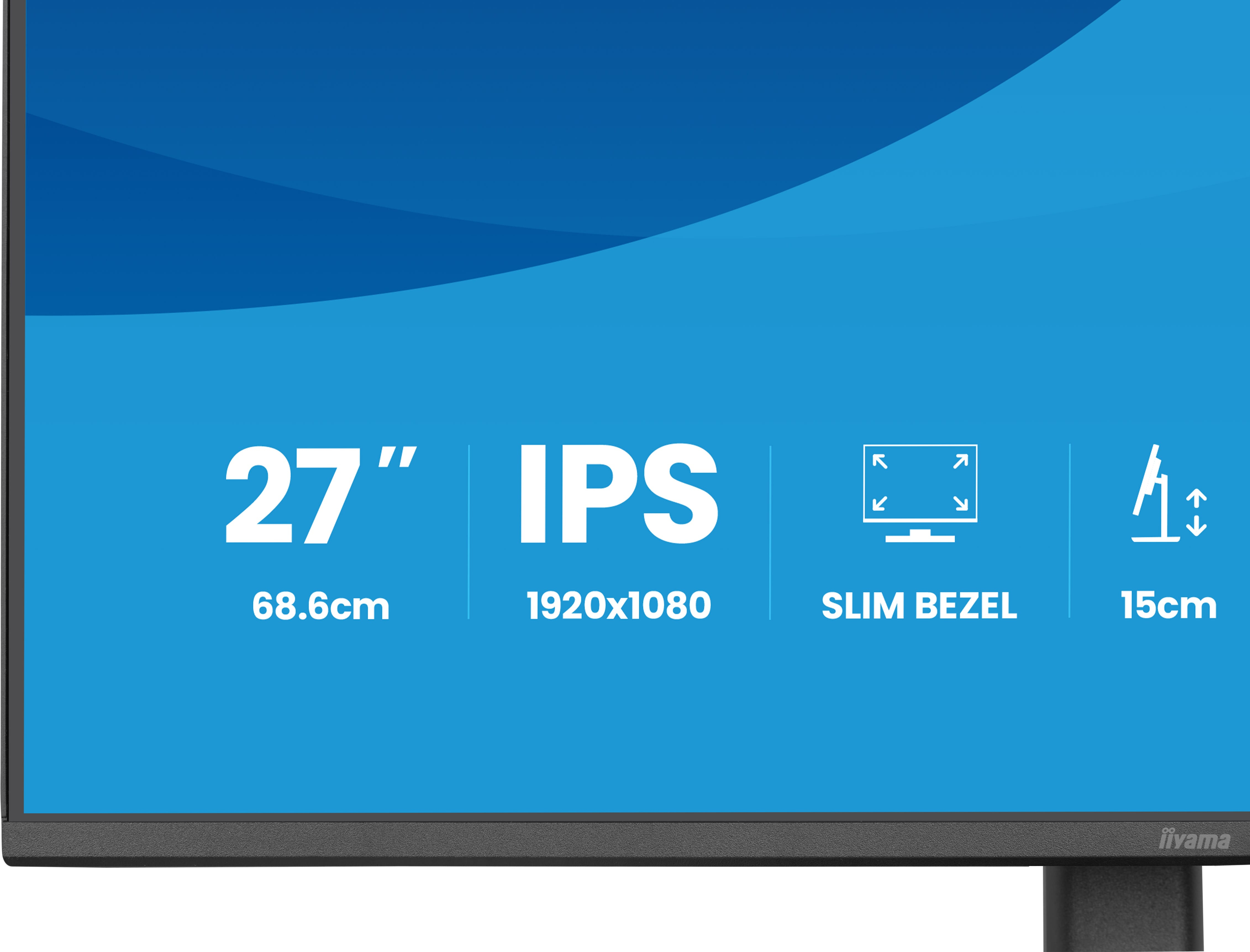 iiyama ProLite XB2793HSU-B1 Monitor 68.6cm (27") Full HD, IPS, 1ms, HDMI, Displayport