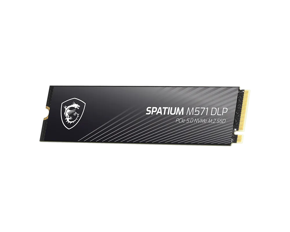 MSI SPATIUM M571 DLP PCIe 5.0 NVMe M.2 4T, 4 TB, M.2, 14500 MB/s