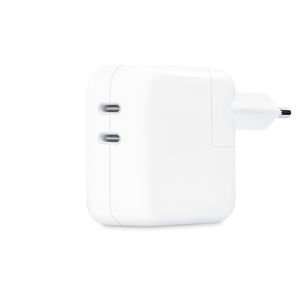 Apple Netzteil - 35 Watt - 2 Ausgabeanschlussstellen (USB-C)