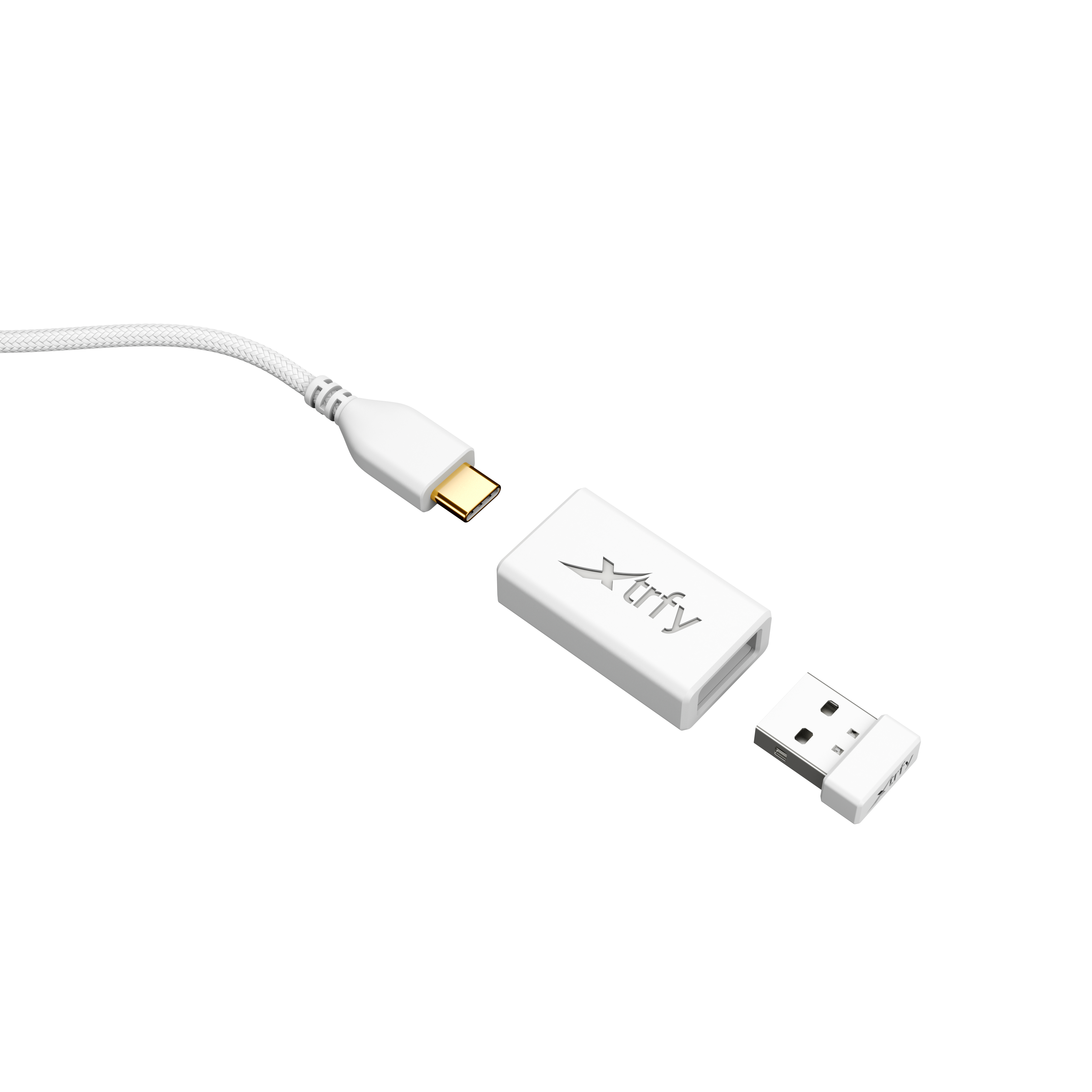 Cherry Xtrfy M42 - Maus - optisch - kabellos - 2.4 GHz - kabelloser Empfänger (USB)