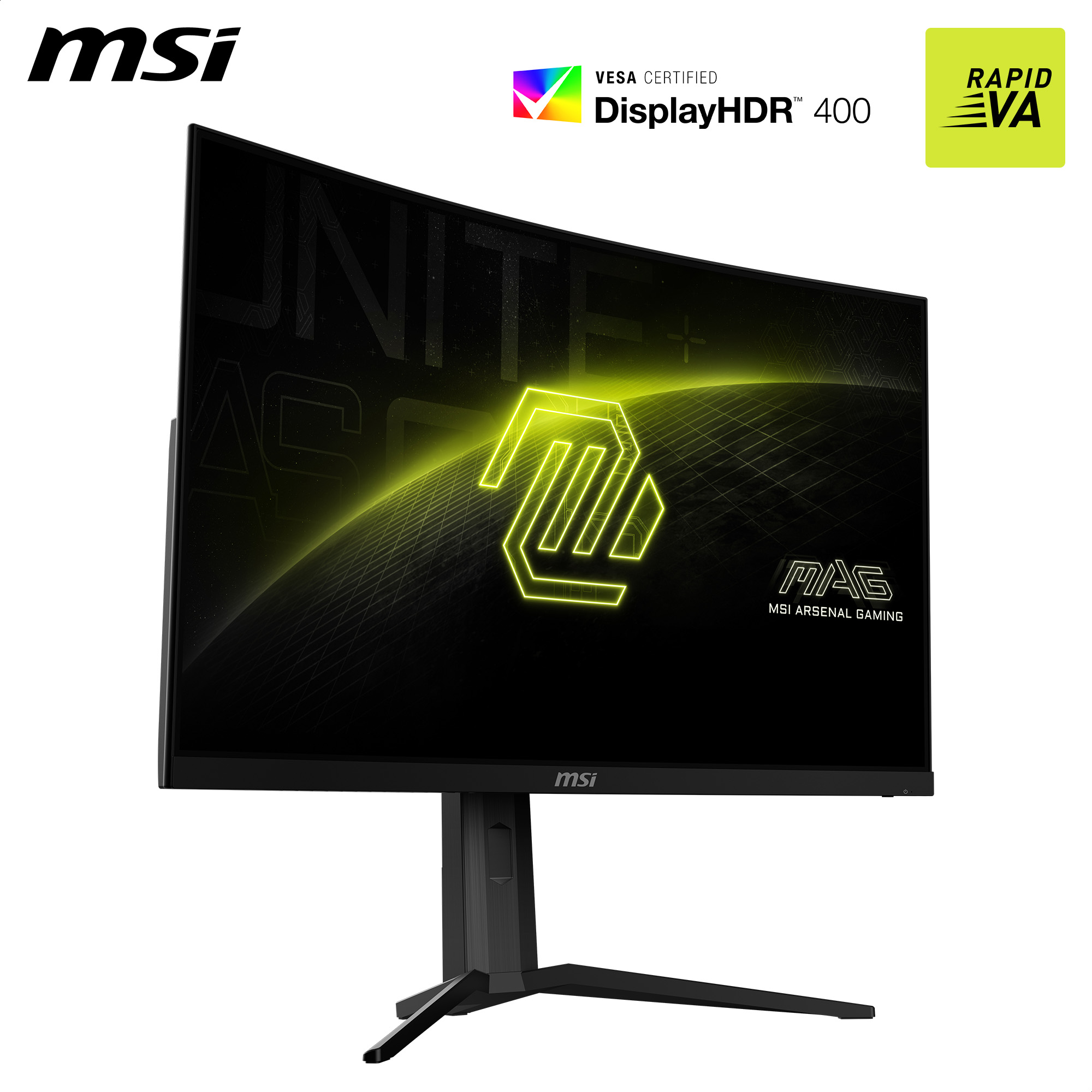 B-WARE - MSI MAG 321CUPDFDE curved, 31.5" 4K UHD 160Hz, 0.5 ms, HDR, 1500R