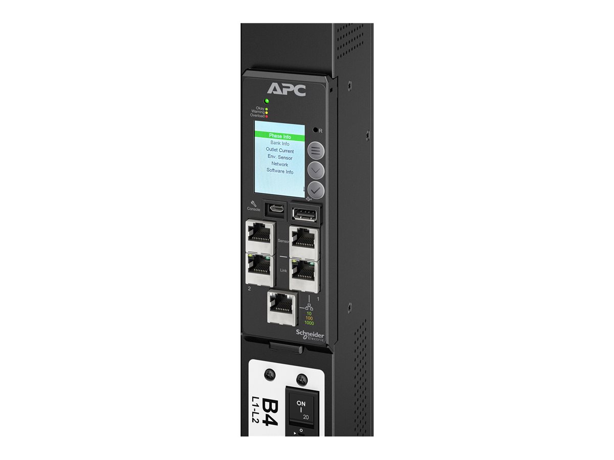 APC NetShelter Rack PDU Advanced - Gen 2 - Stromverteilungseinheit (Rack - einbaufähig)