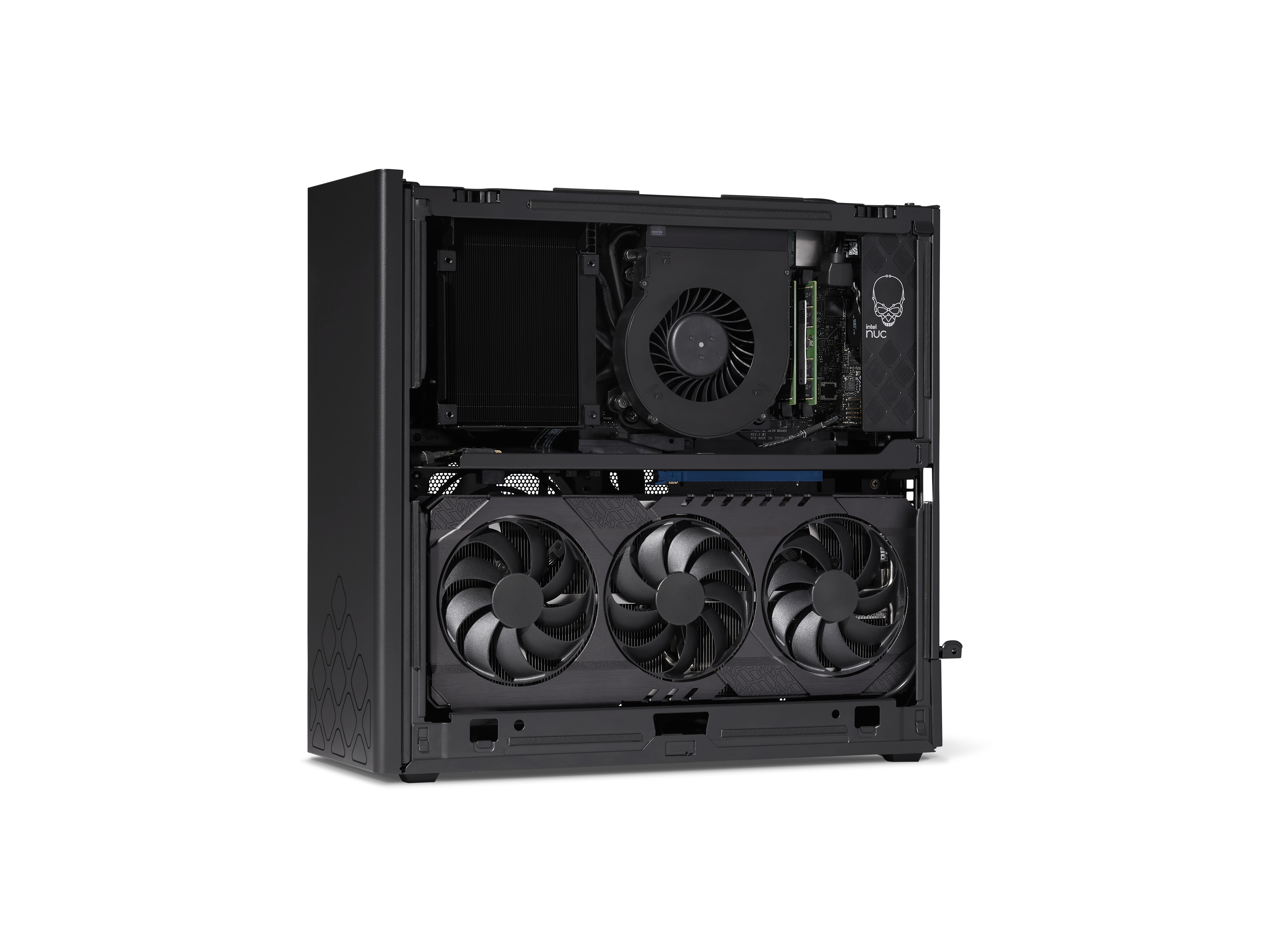 Intel NUC 13 Extreme Kit - NUC13RNGi5, Desktop, PC Barebone, Intel Z690, DDR5-SDRAM, PCI Express, Se