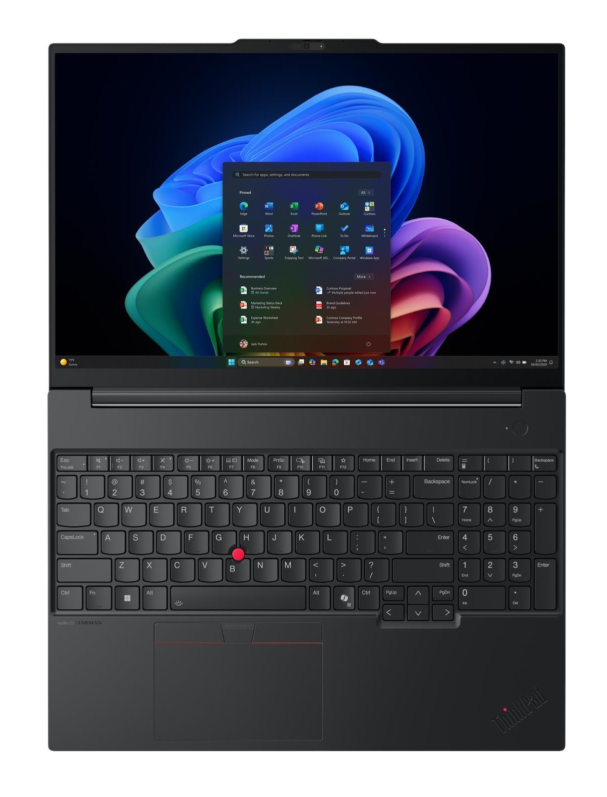 Lenovo ThinkPad E16 Gen 4 (Intel), 16" WUXGA, Core Ultra 7 355, 32GB RAM, 512GB SSD, Win11 Pro