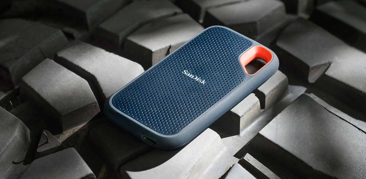 SanDisk Extreme Portable - SSD - verschlüsselt - 500 GB - extern (tragbar)