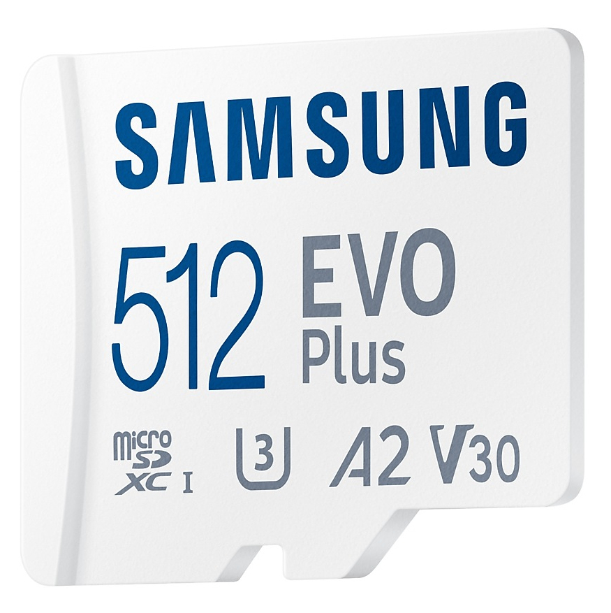 Samsung EVO Plus MB-MC512KA - Flash-Speicherkarte (microSDXC-an-SD-Adapter inbegriffen)
