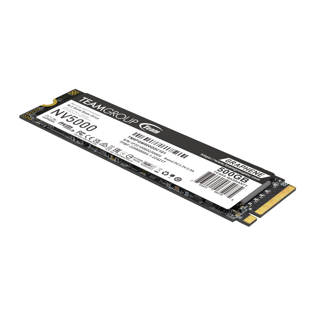 Team Group NV5000, 500 GB, M.2, 4500 MB/s