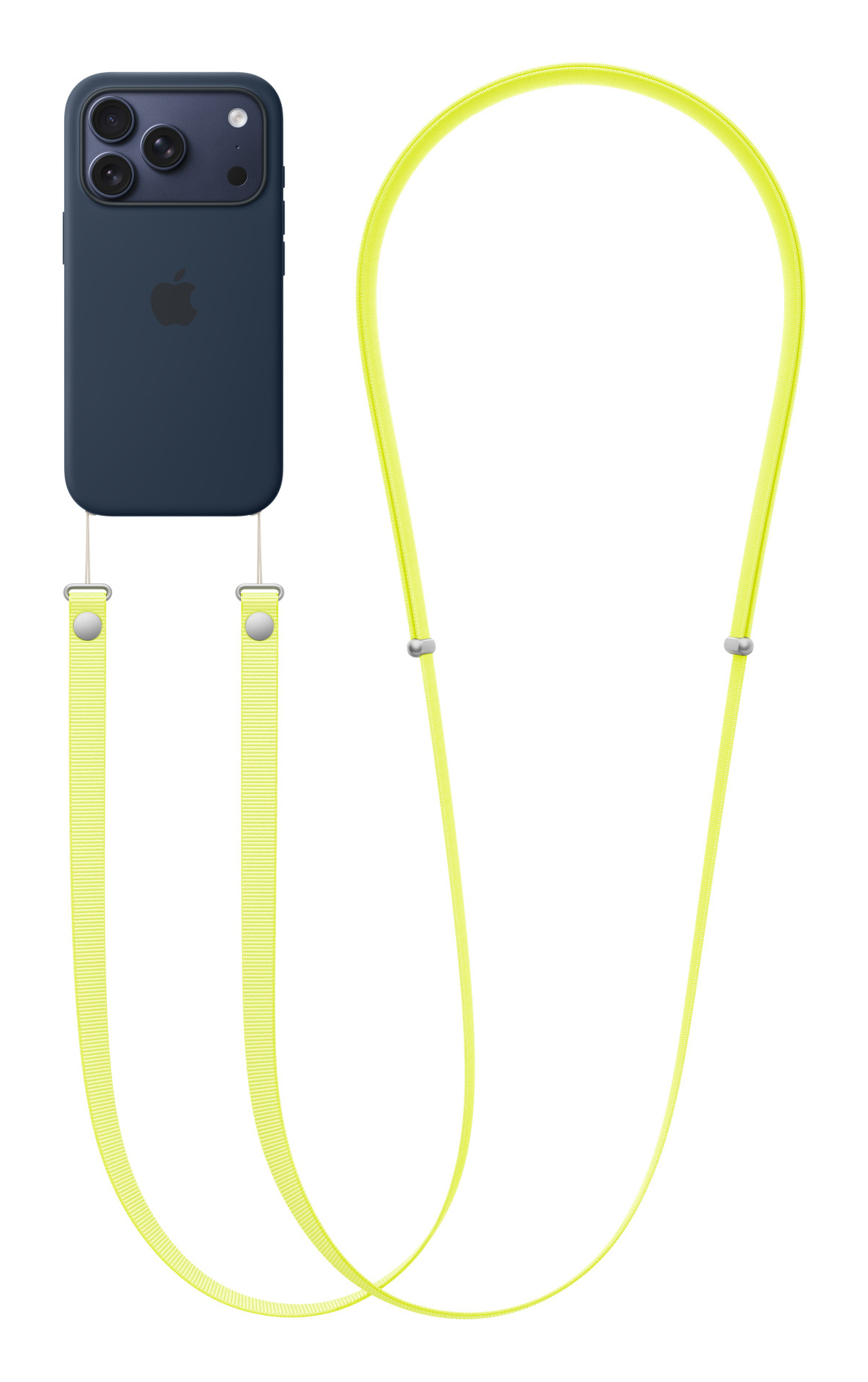 Apple Crossbody Strap Neon Yellow
