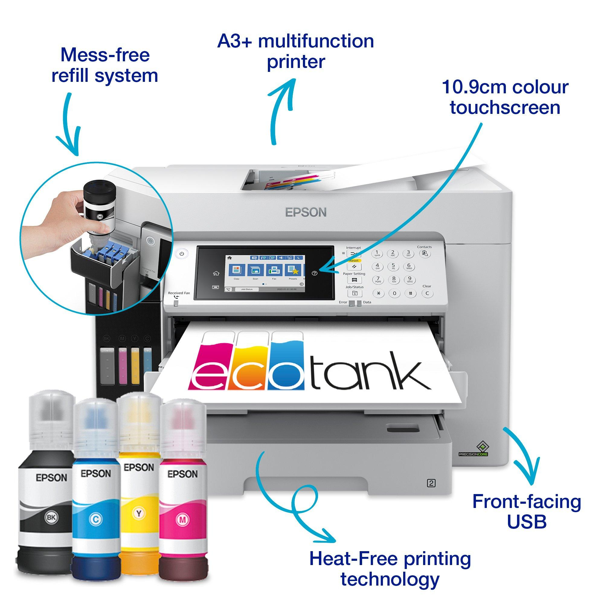 Epson EcoTank Pro ET-16685 - Multifunktionsdrucker - Farbe - Tintenstrahl - ITS - A3 (Medien)